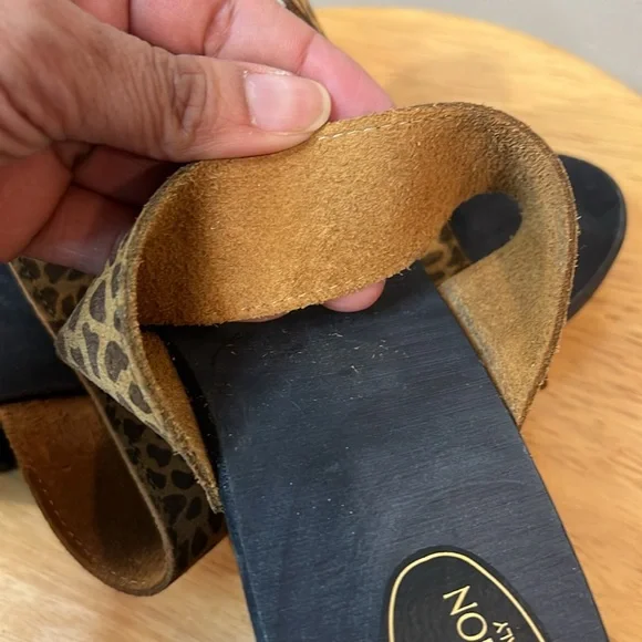 Gemi Collection leopard print block heel sandals - Picture 10 of 10